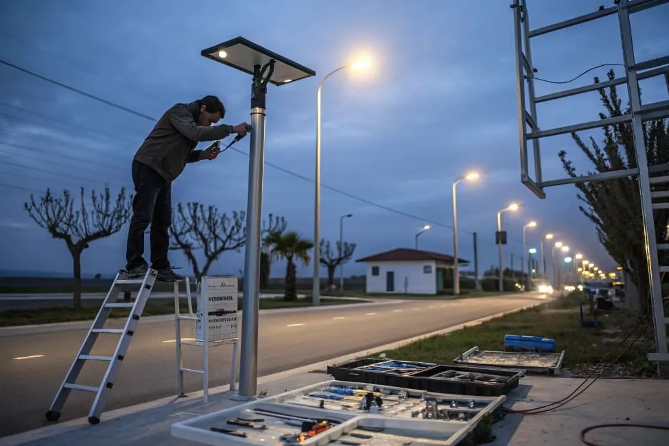 Solar LED Street Light
